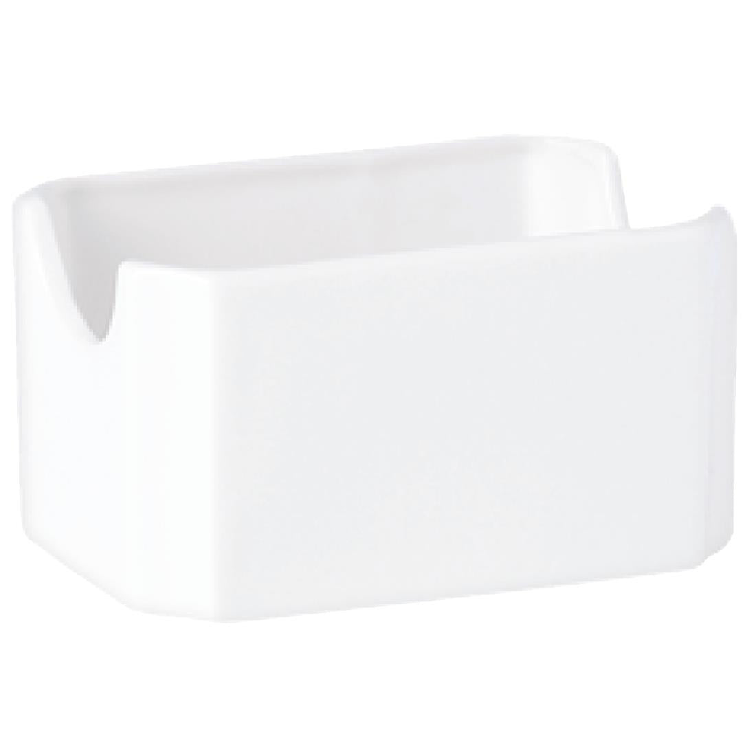 Steelite Simplicity White Packet Sugar Holders (12 Pack)