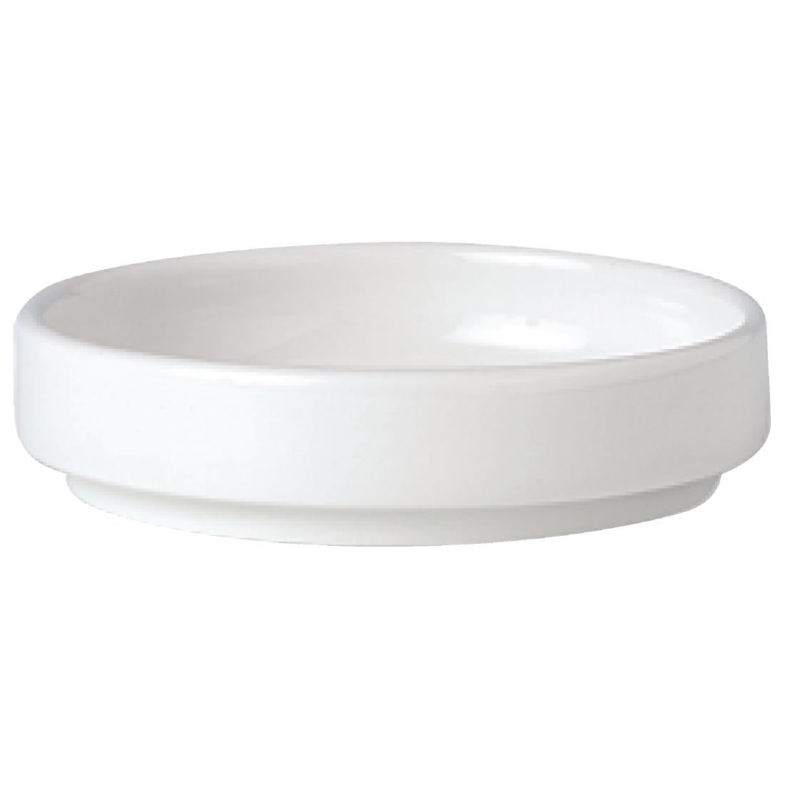 Steelite Simplicity White Stacking Ashtrays 102mm (12 Pack)