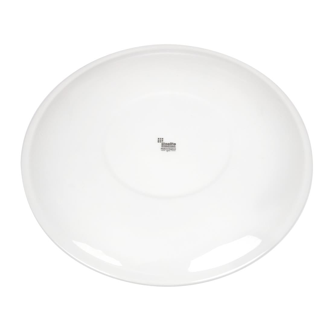 Steelite Simplicity White Pizza Plates 315mm (6 Pack)