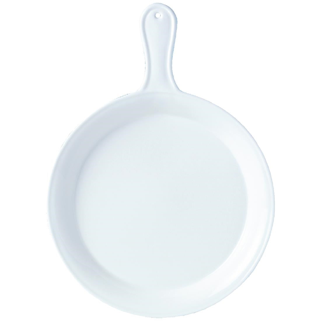 Steelite Simplicity Cookware White Presentation Pans 255mm (6 Pack)