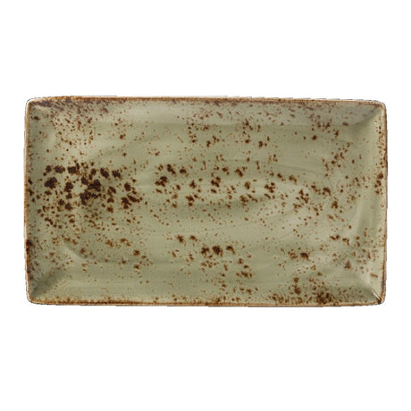 Steelite Craft Green Rectangular Platters 330x 190mm (6 Pack)