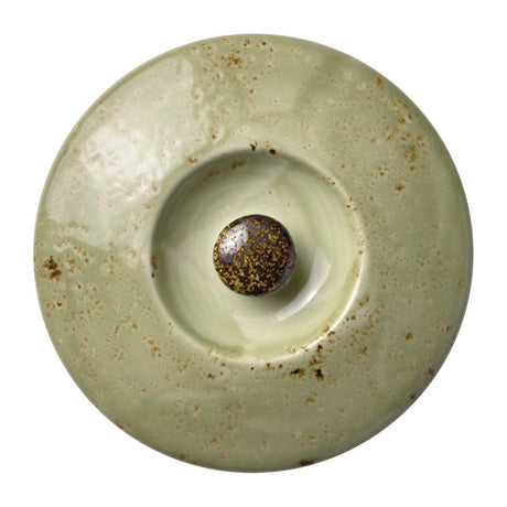Steelite Craft Green Casserole Lids (6 Pack)
