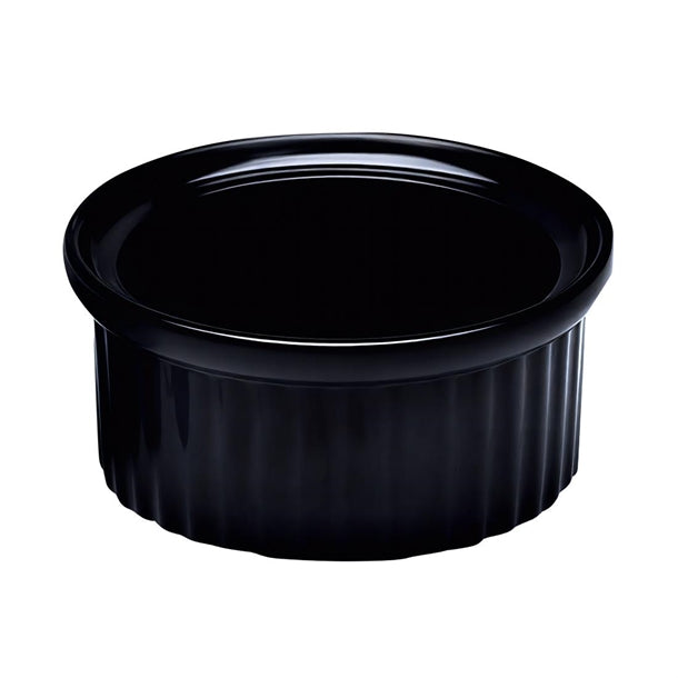 Steelite Must Haves Melamine Ramekins Black 120ml (12 Pack)