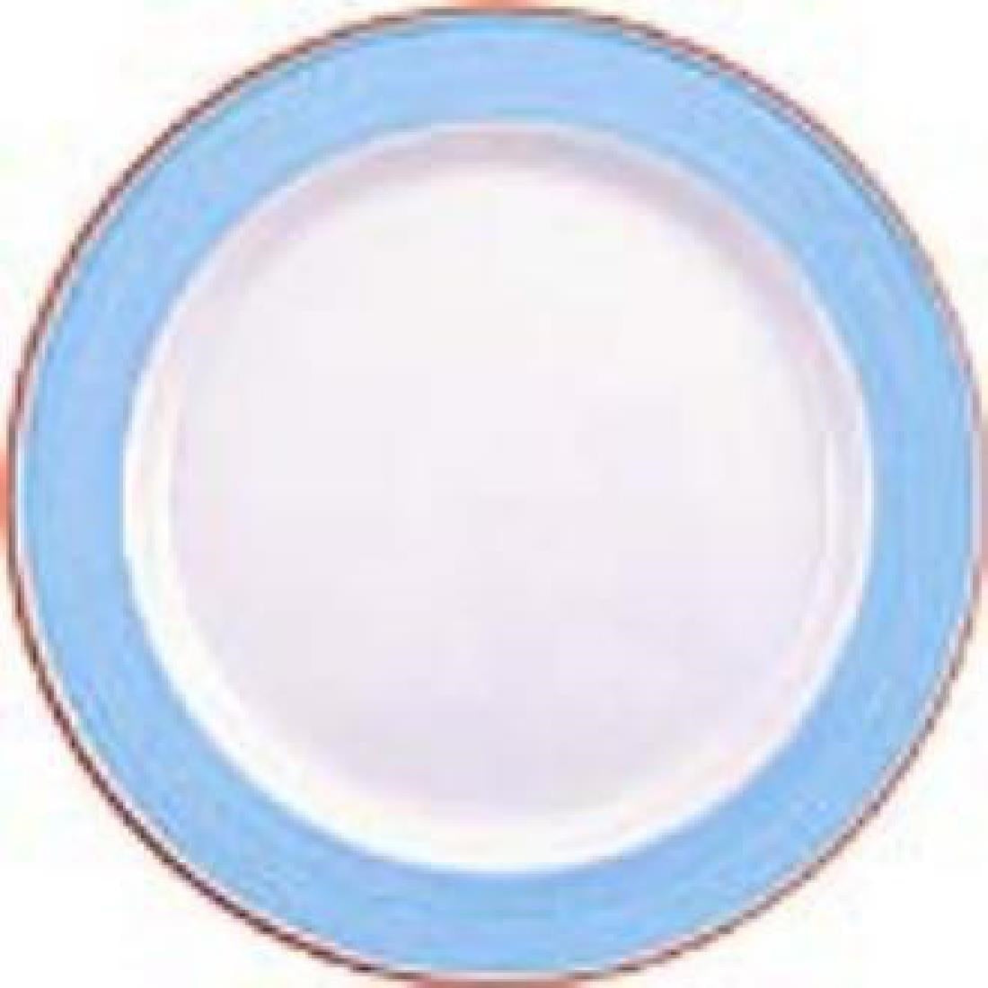 Steelite Rio Blue Service Plates 300mm (12 Pack)