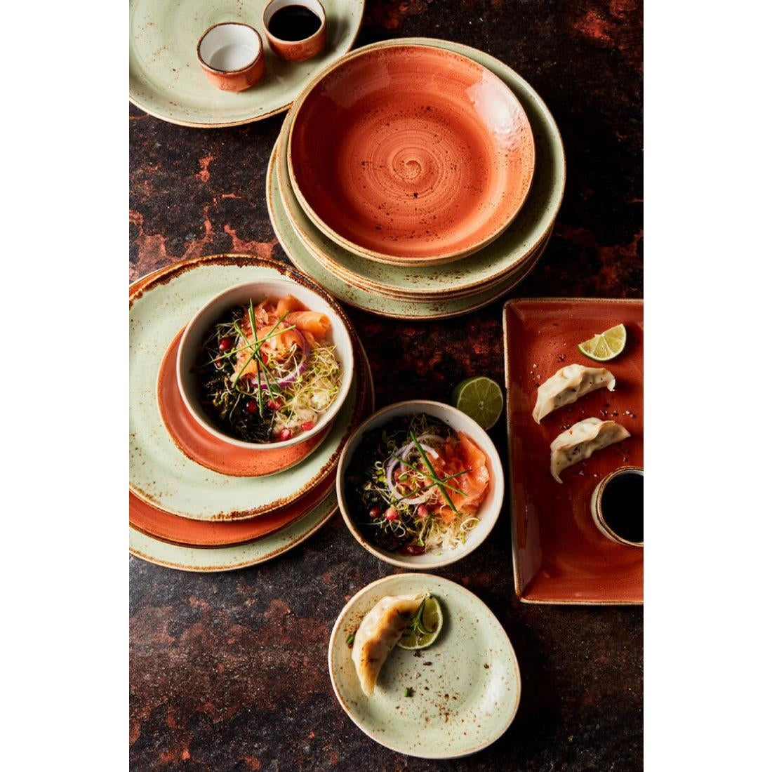 Steelite Craft Terracotta Saucers 117.5mm (36 Pack)