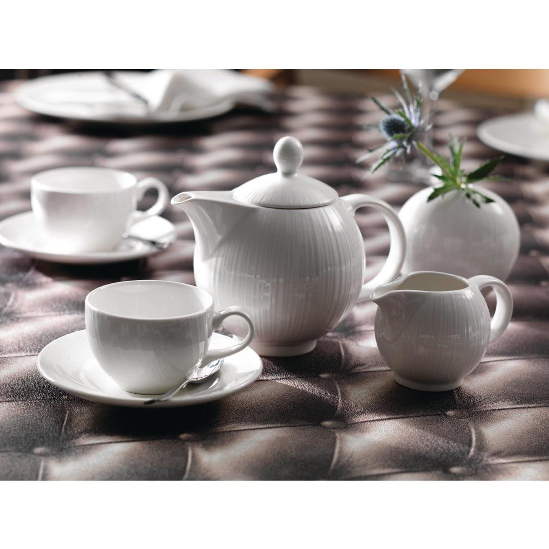 Steelite Spyro Teapot with Small Lids 340ml (6 Pack)