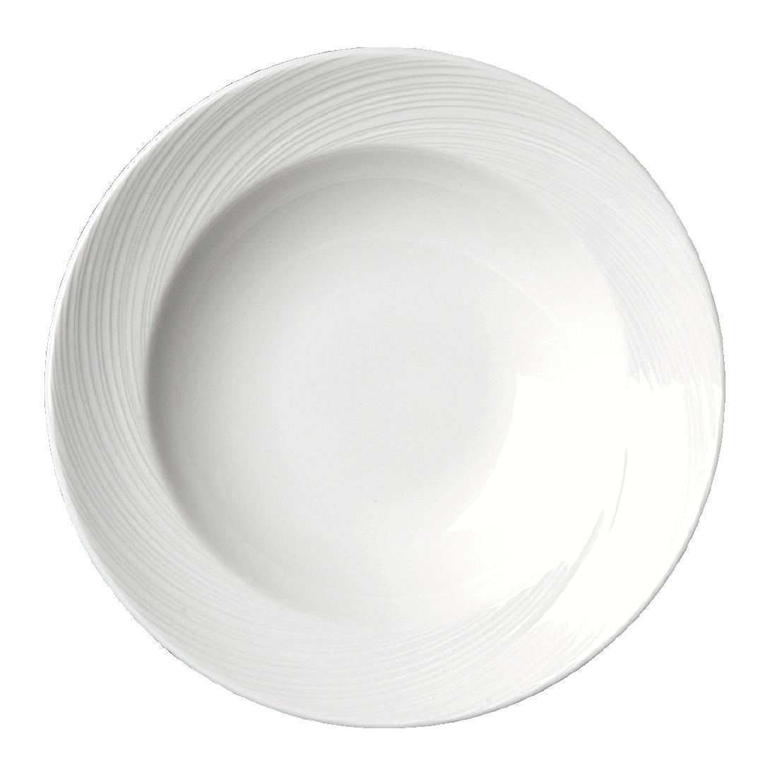 Steelite Spyro Rimmed Soup Bowls 242mm (24 Pack)