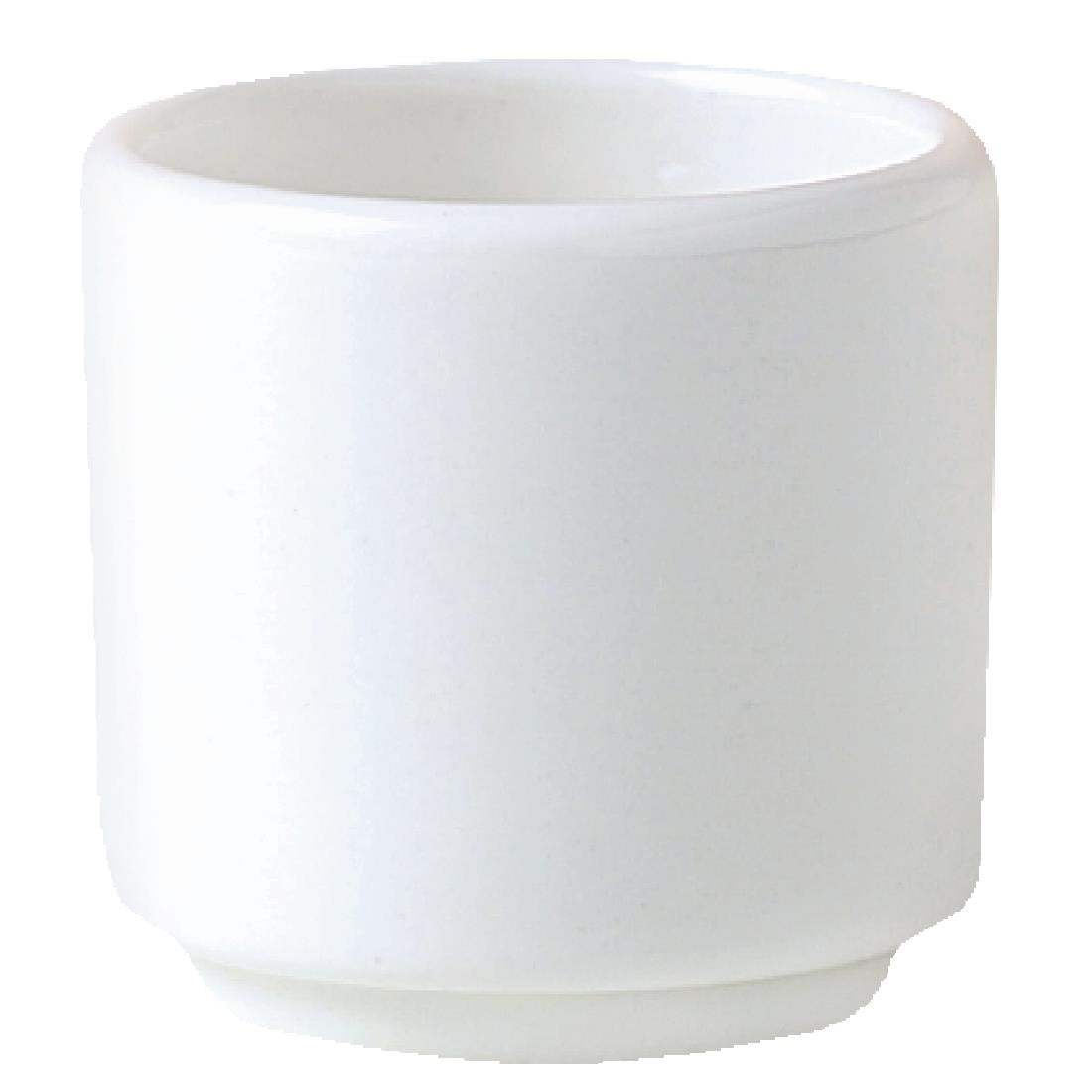 Steelite Monaco White Mandarin Egg Cups 47mm (12 Pack)