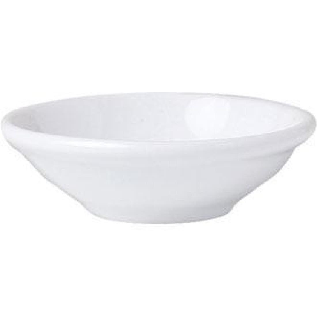 Steelite Monaco White Mandarin Dishes 70mm (12 Pack)