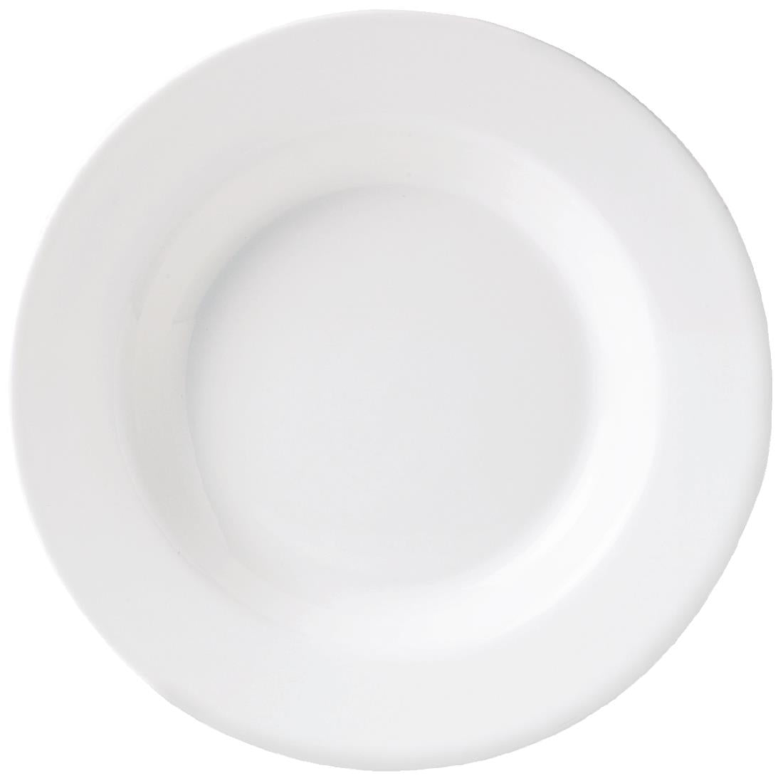 Steelite Monaco White Soup Plates 240mm (24 Pack)
