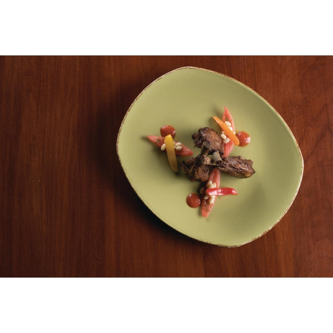 Steelite Terramesa Olive Spice Plates 202mm (24 Pack)