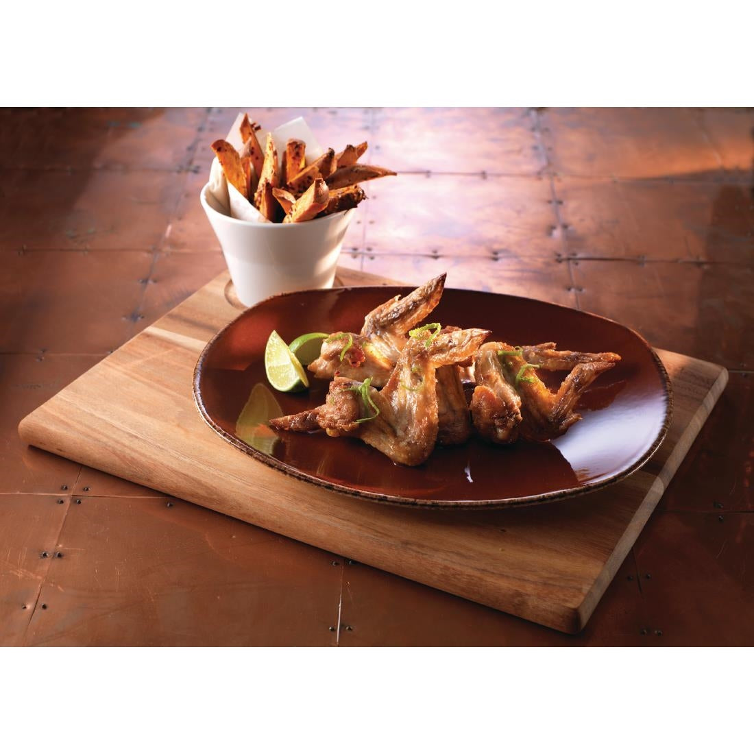 Steelite Terramesa Mocha Spice Plates 202mm (24 Pack)