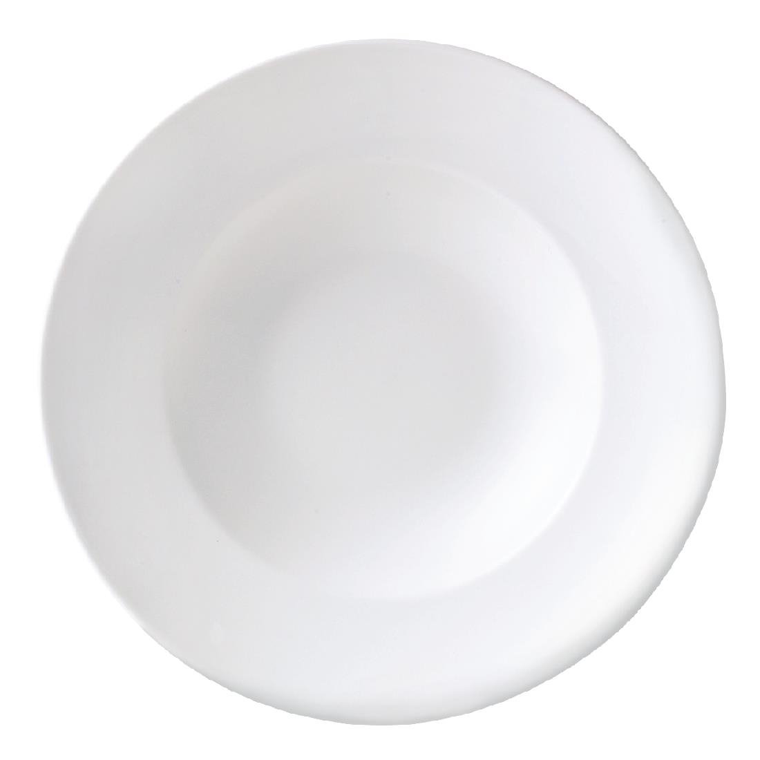 Steelite Monaco White Nouveau Bowls 230mm (24 Pack)