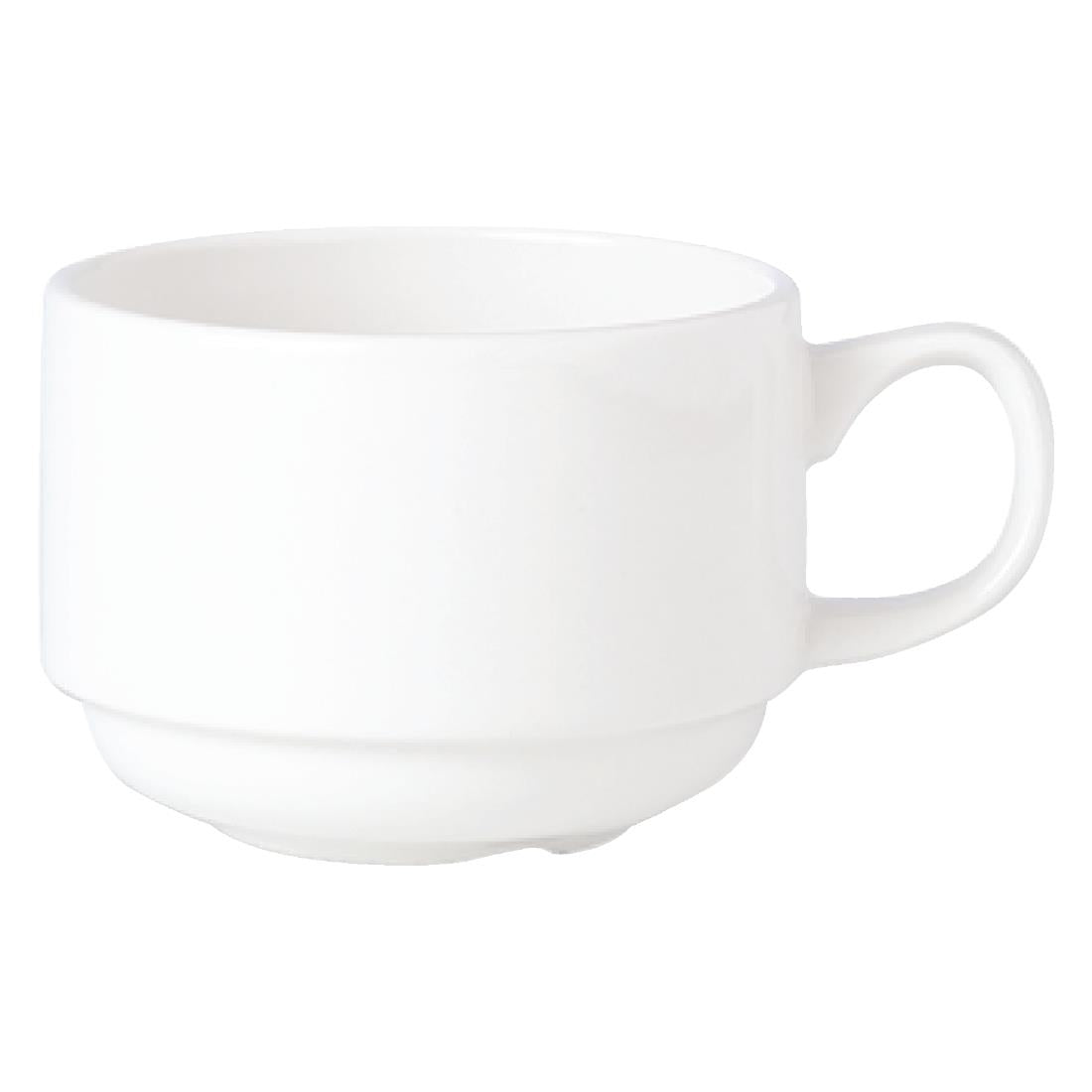 Steelite Simplicity White Stacking Espresso Cups 100ml (36 Pack)