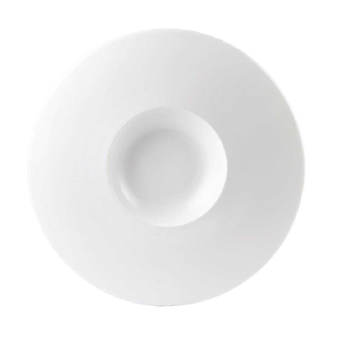 Steelite Monaco White Float Medium Well Bowls 305mm (6 Pack)