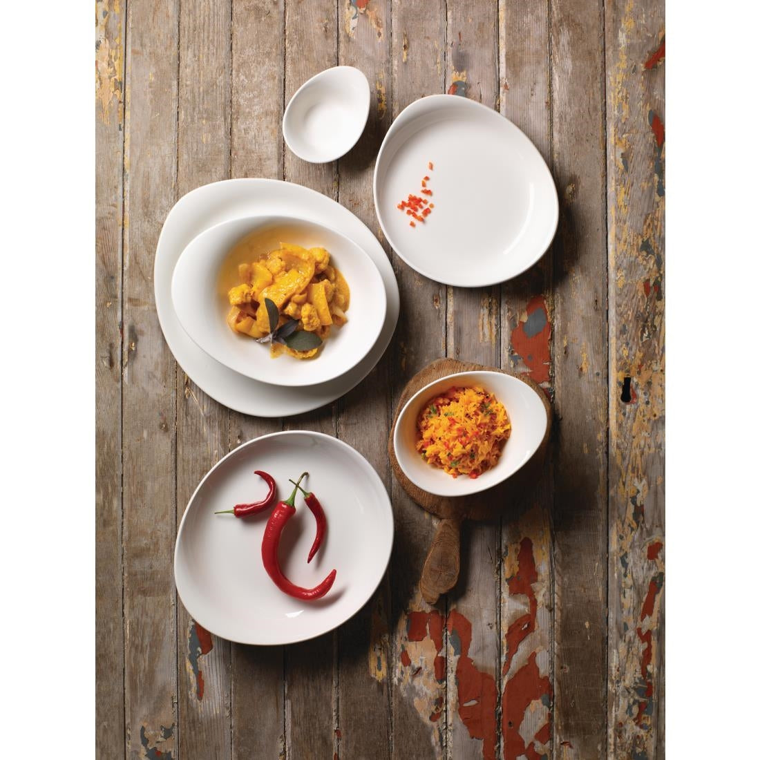 Steelite FreeStyle Plates 305mm (12 Pack)