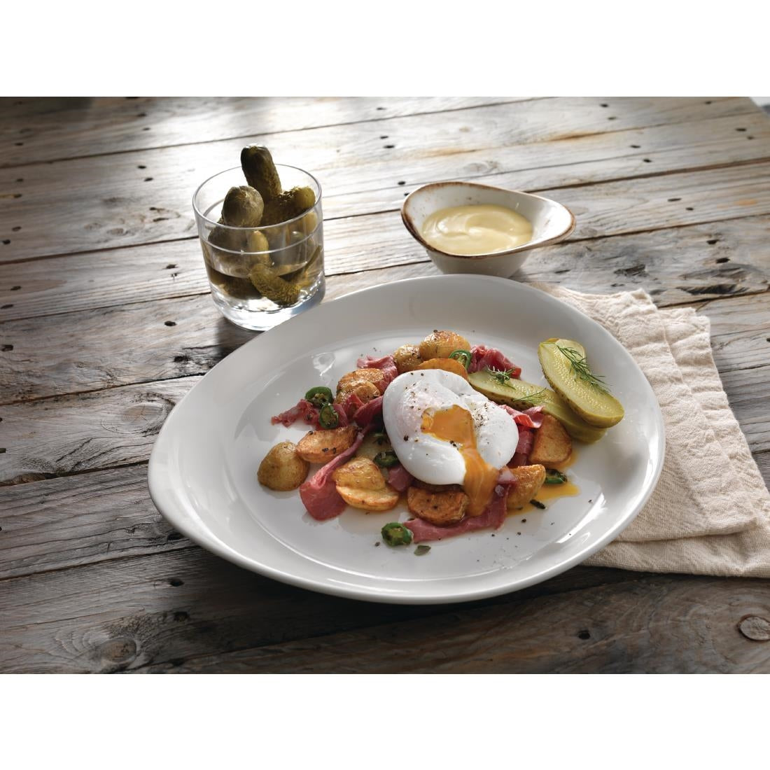 Steelite FreeStyle Plates 250mm (12 Pack)