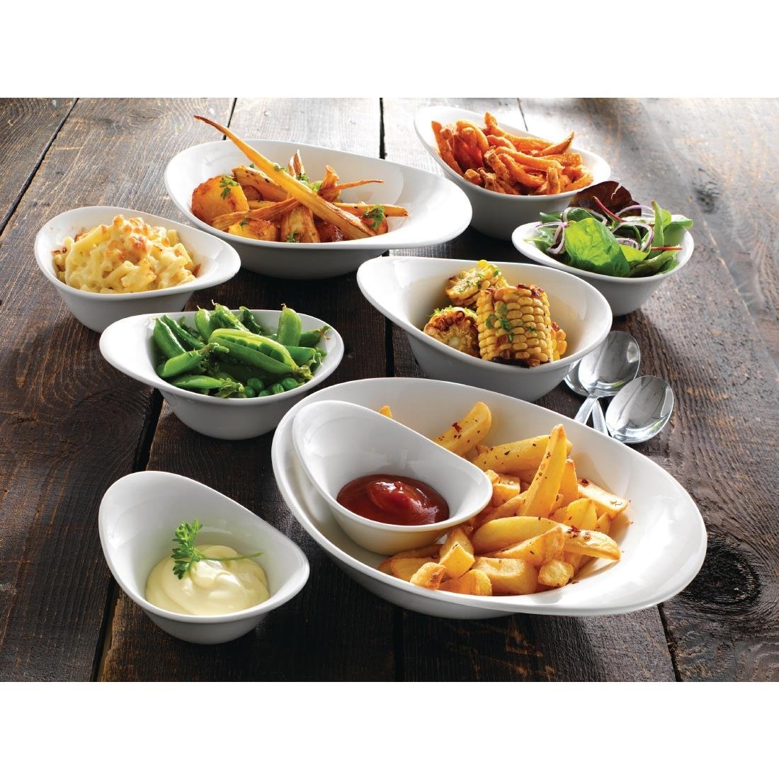 Steelite FreeStyle Bowls 280mm (12 Pack)