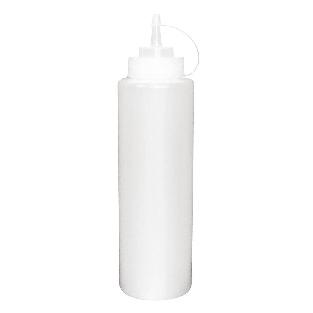 clear squeeze sauce bottle