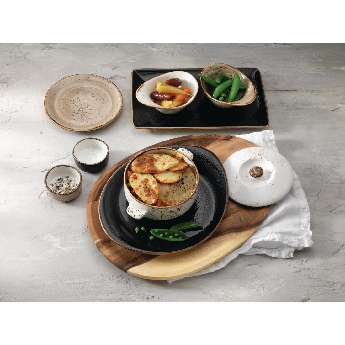 Steelite Craft Liquorice Quench Mugs 285ml (24 Pack)