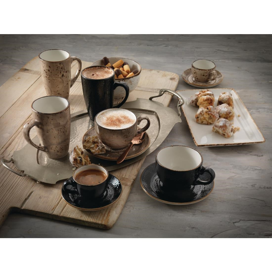 Steelite Craft Liquorice Coupe Bowls 215mm (24 Pack)