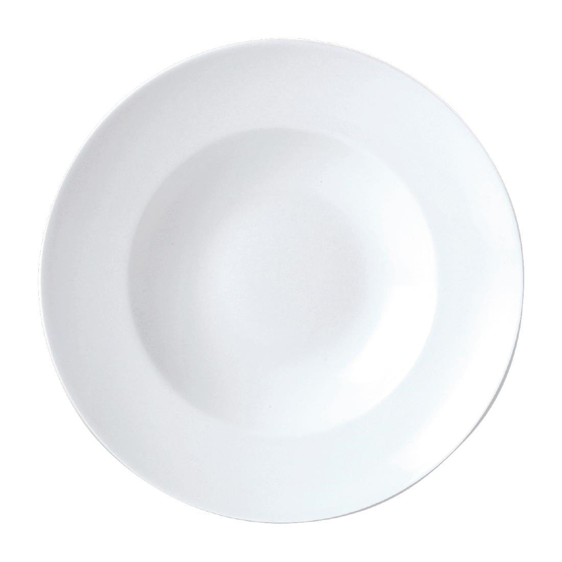 Steelite Simplicity Noveau Bowls White 41.5oz 270mm (6 Pack)