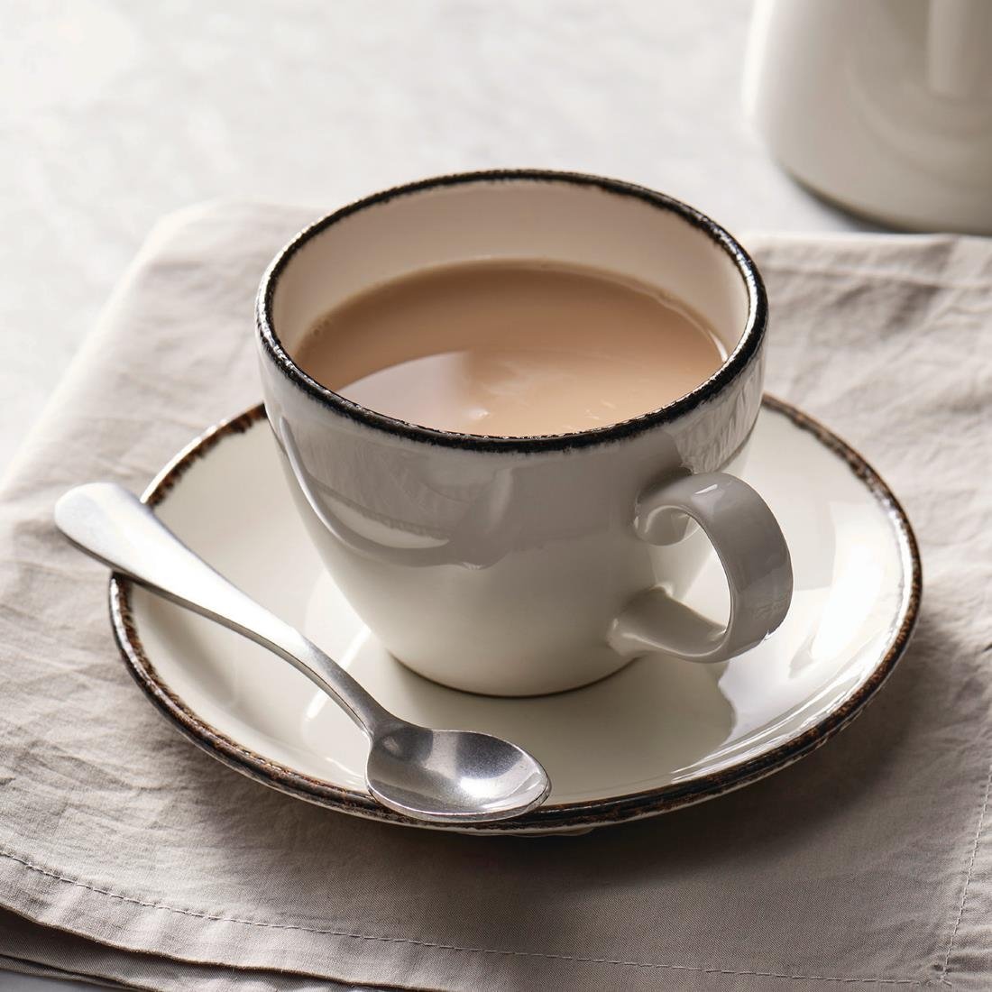 Steelite Charcoal Dapple Saucers 150mm (36 Pack)