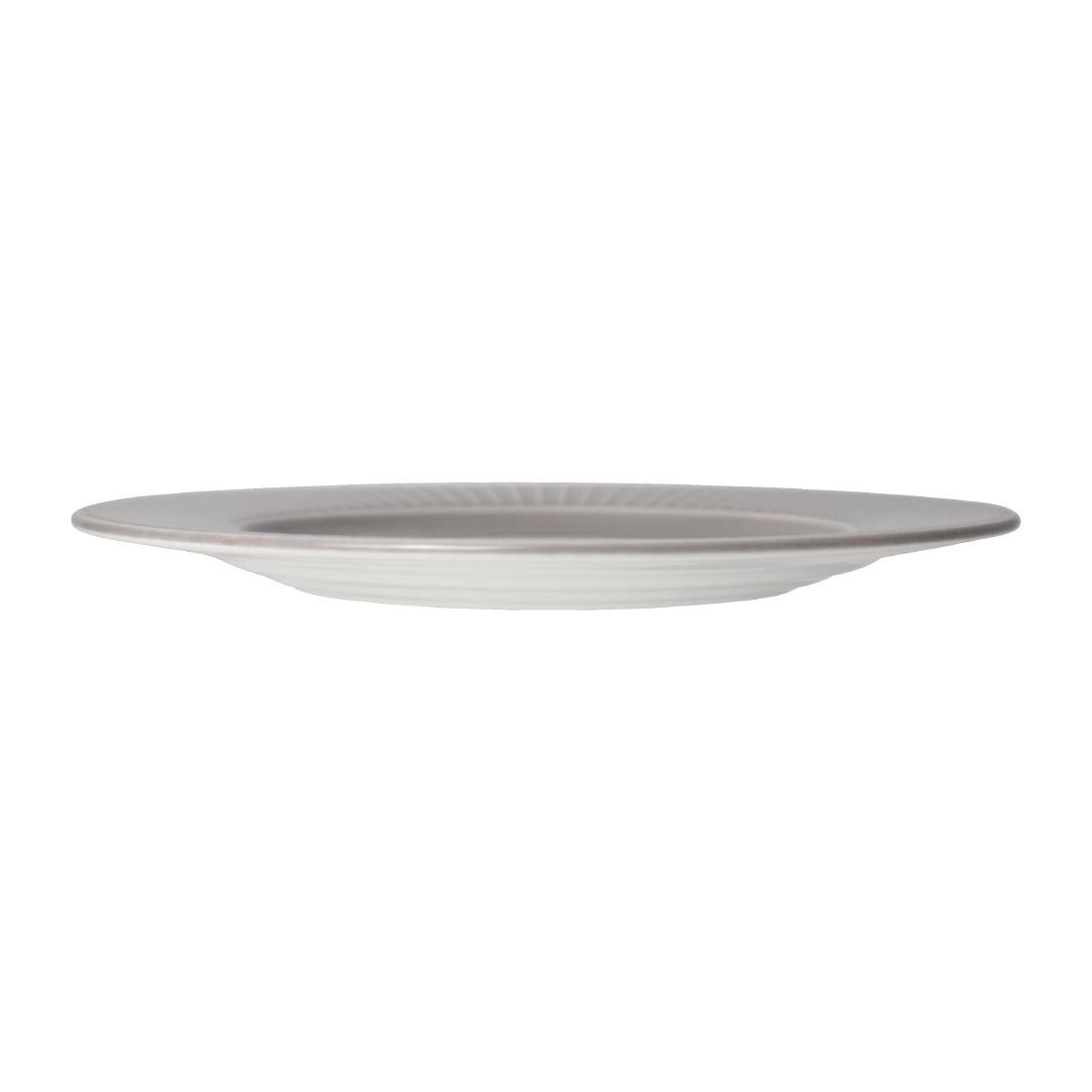 Steelite Willow Mist Gourmet Accent Plates Grey 185mm (12 Pack)