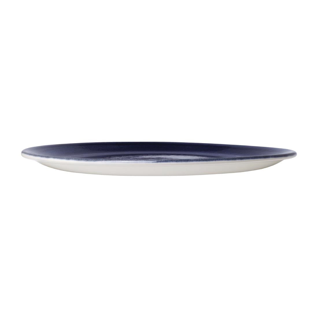 Steelite Vesuvius Coupe Plates Lapis 203mm (12 Pack)