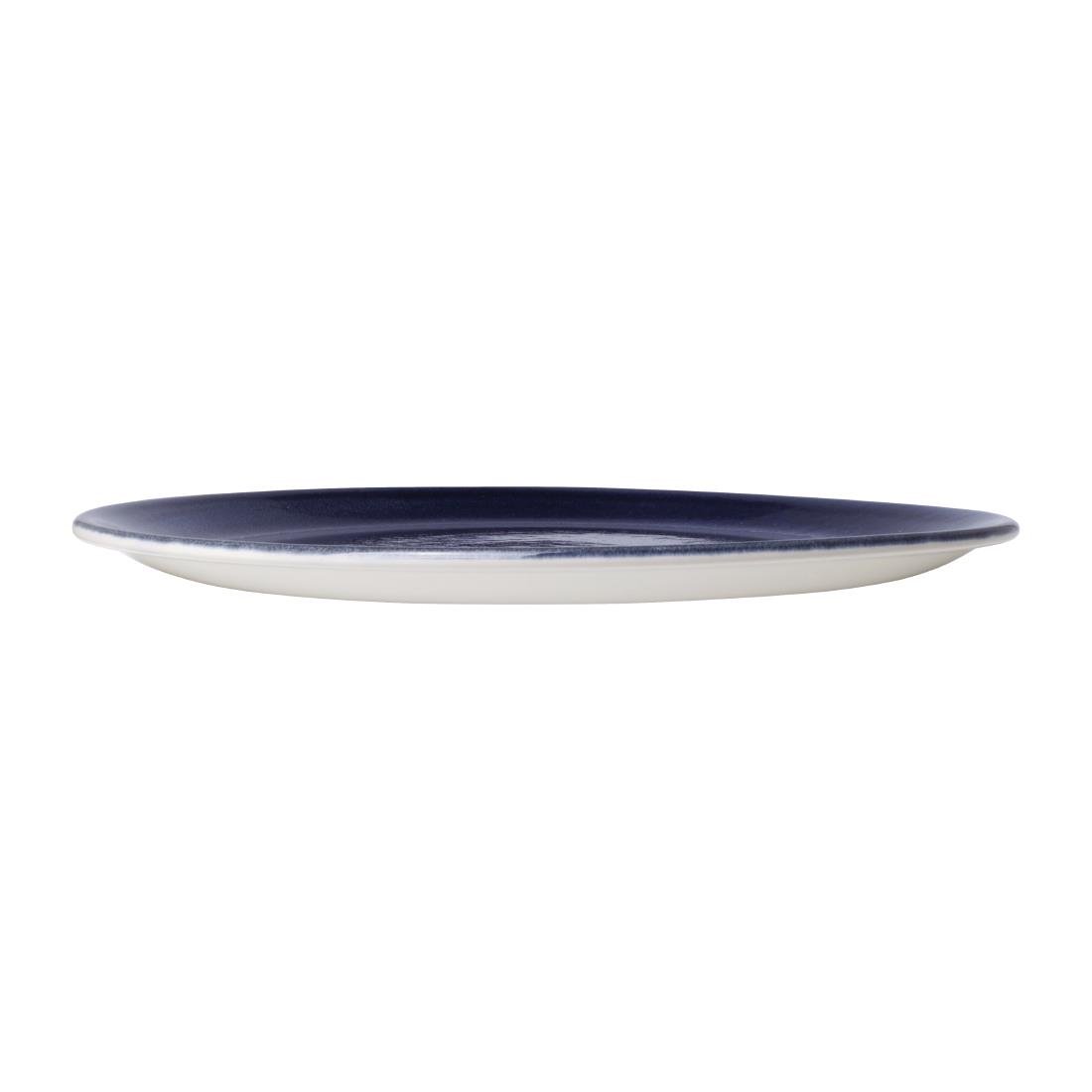 Steelite Vesuvius Coupe Plates Lapis 300mm (12 Pack)