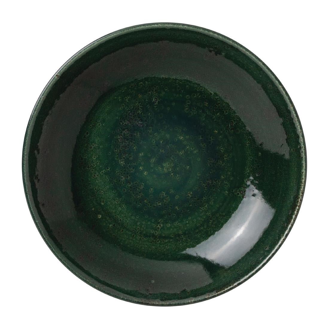 Steelite Vesuvius Coupe Bowls Burnt Emerald 253mm (12 Pack)