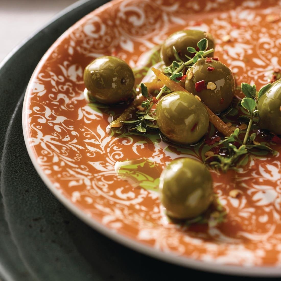 Steelite Ink Coupe Plates Legacy Ginger 300mm (12 Pack)