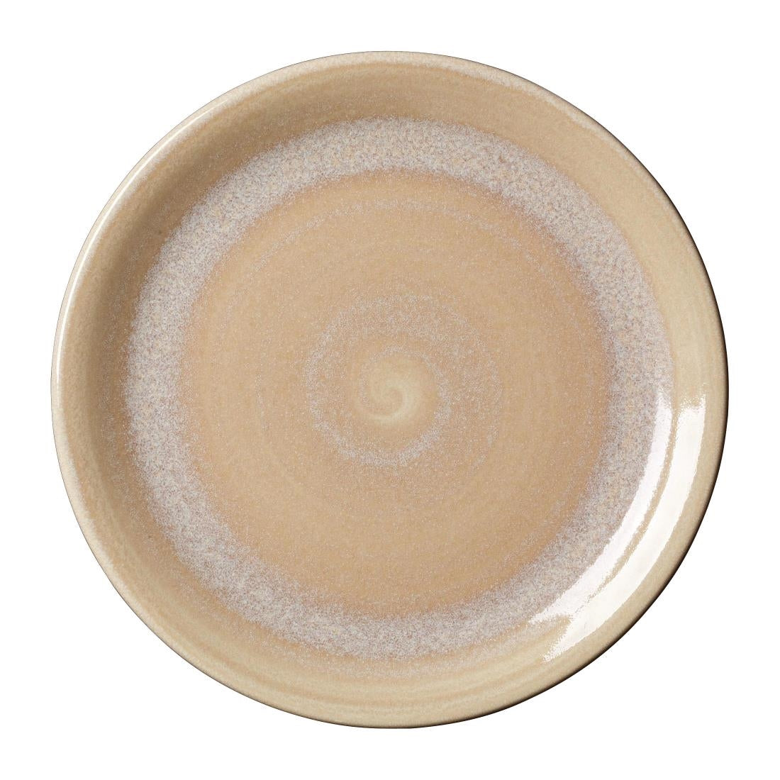 Steelite Revolution Sandstone Plates Coupe 202mm (12 Pack)