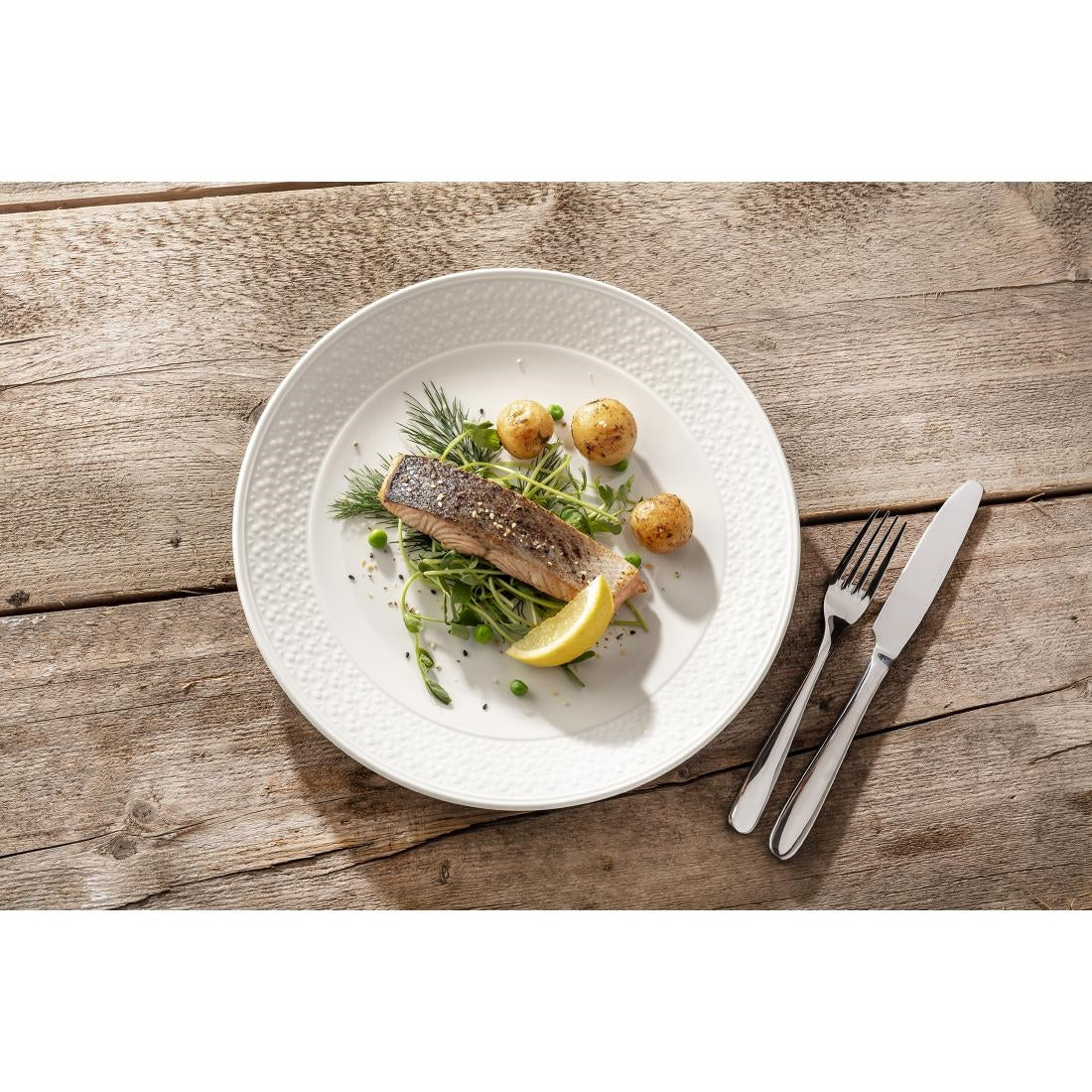 Steelite Bead Coupe Plates 285mm (6 Pack)