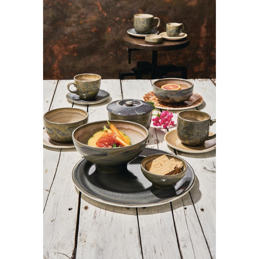 Steelite Aurora Revolution Granite Mugs City 114ml (12 Pack)