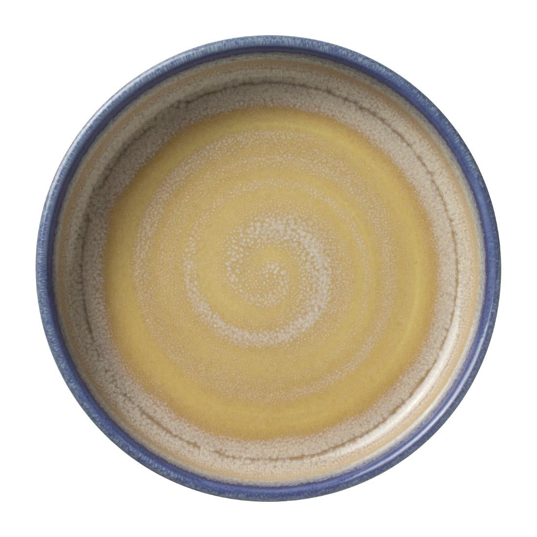 Steelite Aurora Revolution Bluestone Round Stacking Trays 165mm (12 Pack)