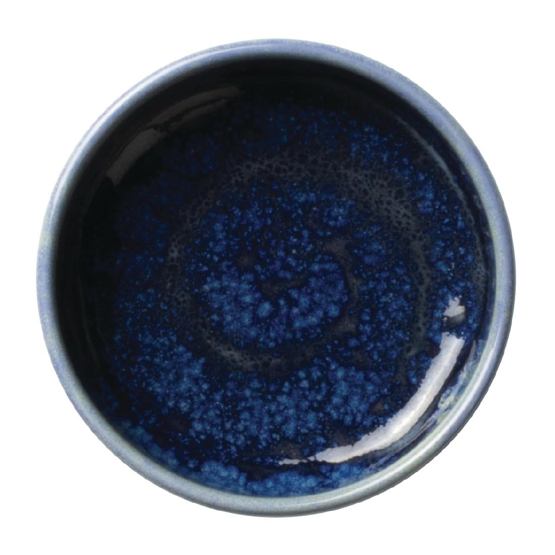 Steelite Aurora Vesuvius Round Stacking Trays Lapis 75mm (12 Pack)