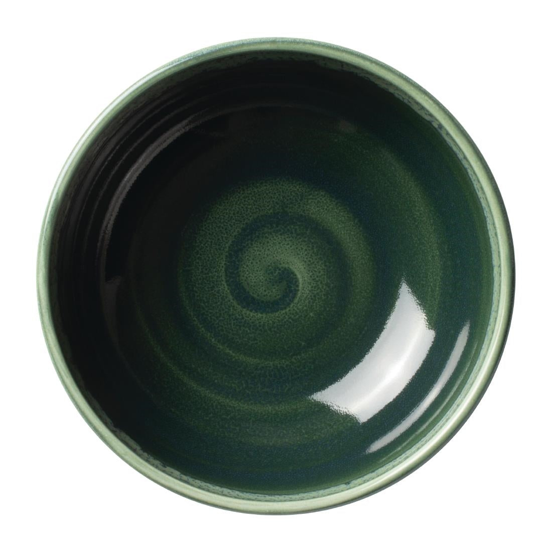 Steelite Aurora Vesuvius Burnt Emerald Bowls 155mm (12 Pack)