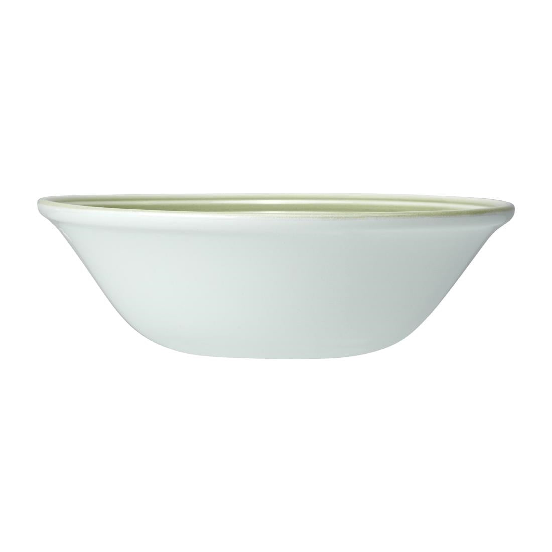 Steelite Bead Sage Oatmeal Bowls 165mm (12 Pack)