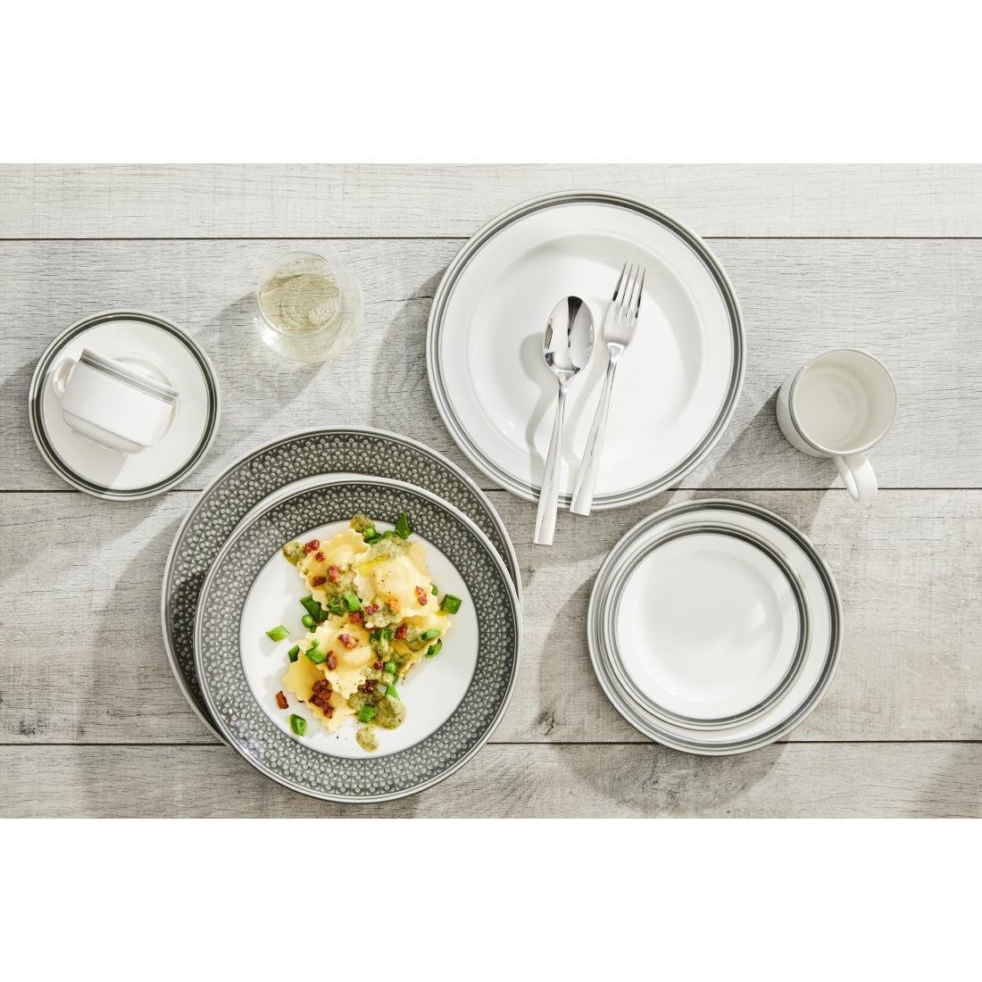 Steelite Bead Truffle Oatmeal Bowls 165mm (12 Pack)