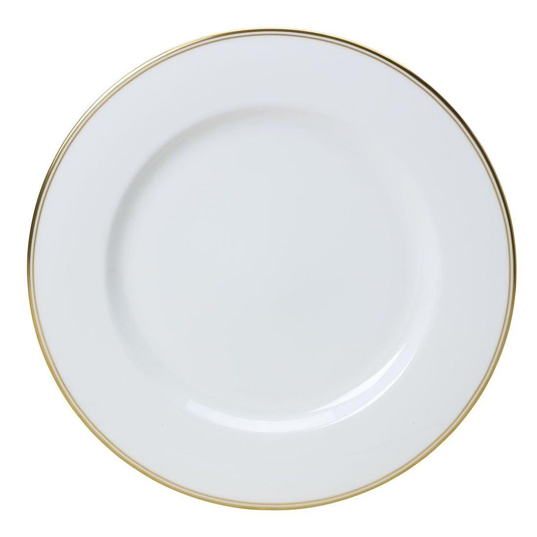 William Edwards Burnished Gold Plates 300mm (12 Pack)