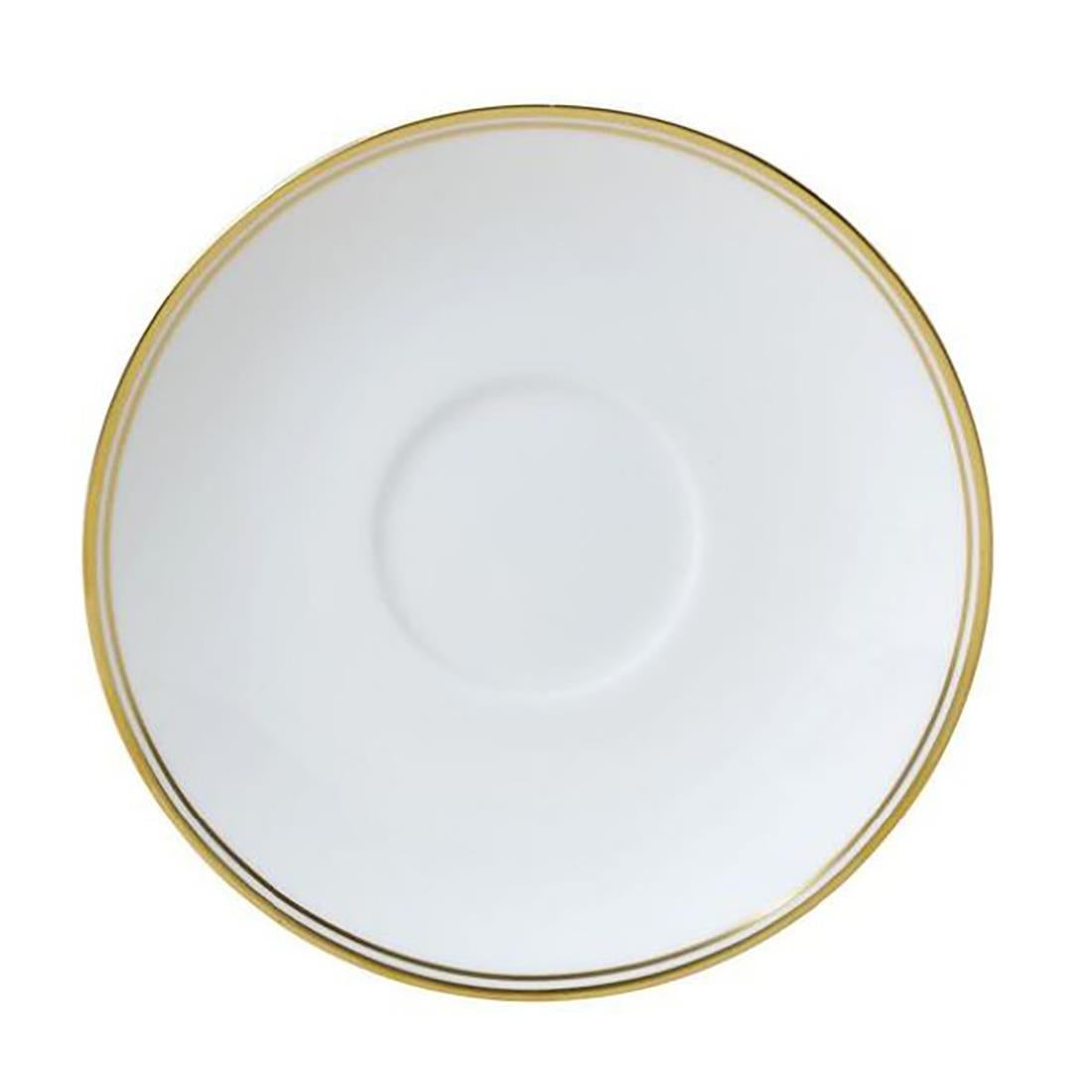 William Edwards Burnished Gold Classic Tea Saucers 160mm (12 Pack)