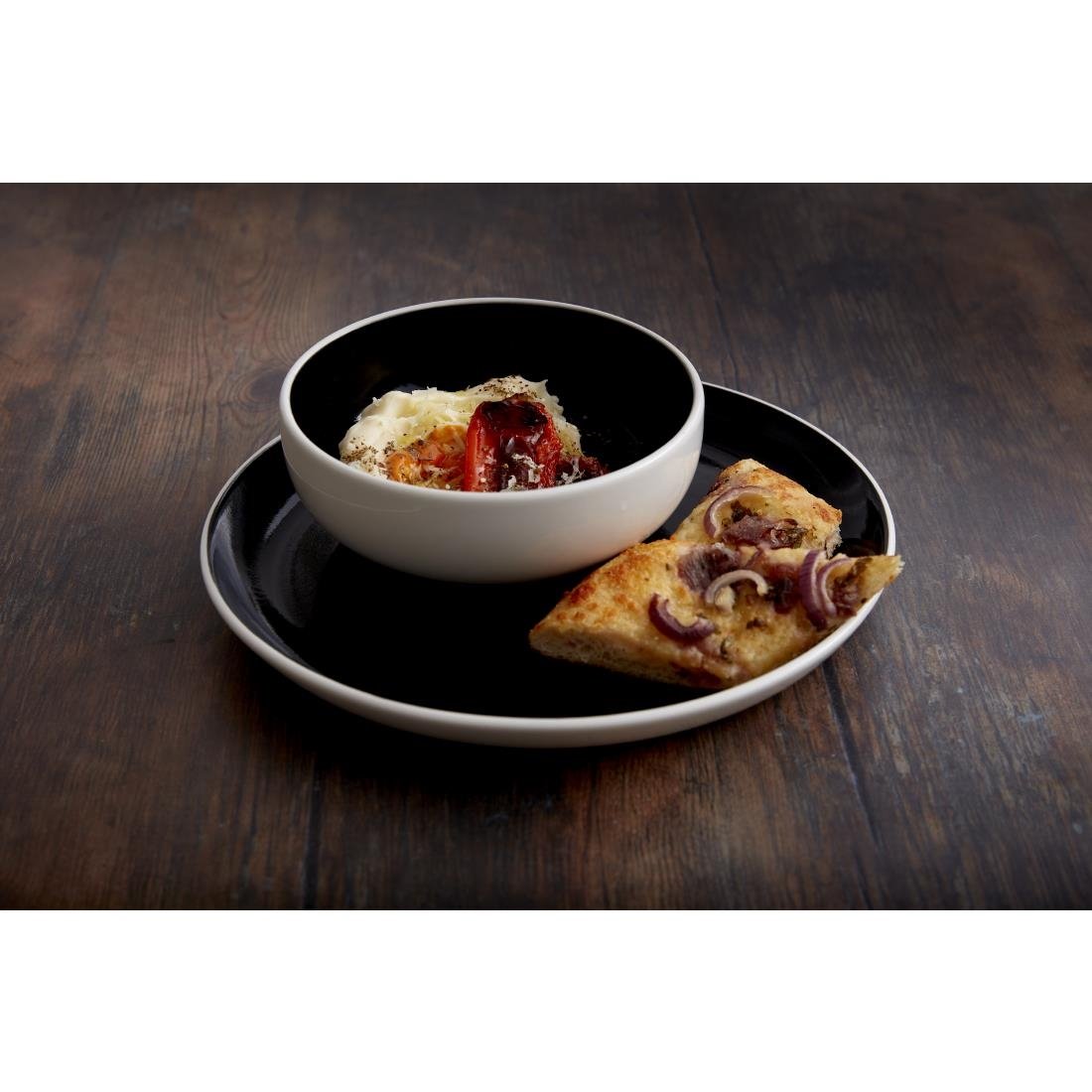 Steelite Nyx Nordic Coupe Plates 202.5mm (12 Pack)