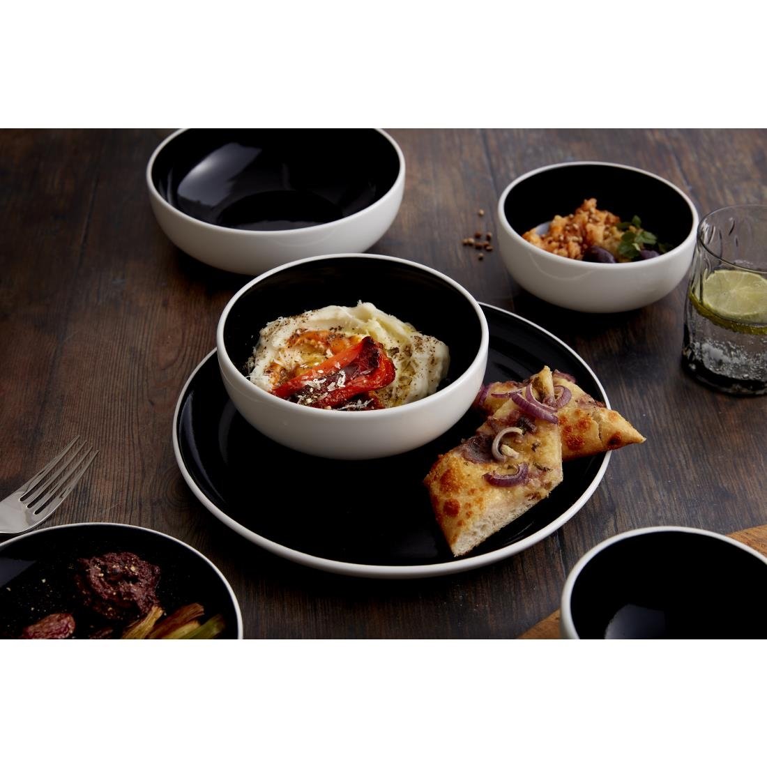 Steelite Nyx Stacking Plates 285mm (6 Pack)