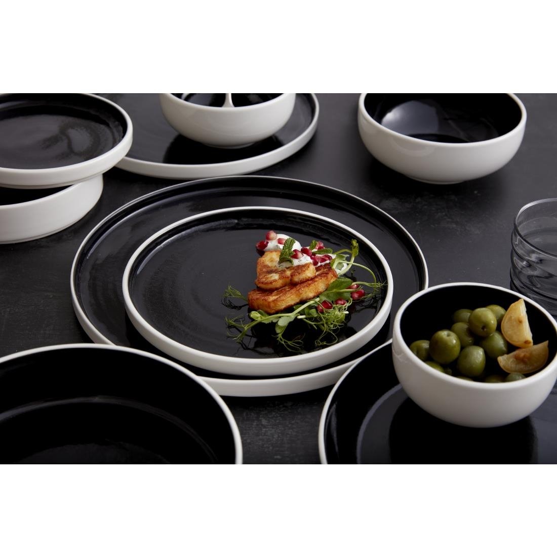 Steelite Nyx Stacking Plates 165mm (12 Pack)