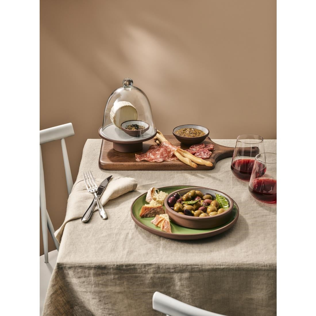 Steelite Creations Polycrystal Clear Cloche 140mm (6 Pack) (Direct)