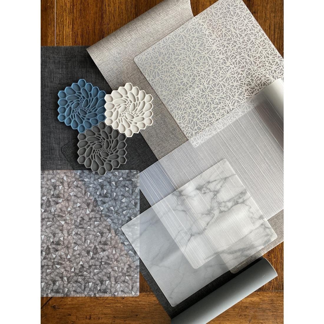 Steelite Modern Twist Trivet Graphite Hive 178mm (6 Pack)
