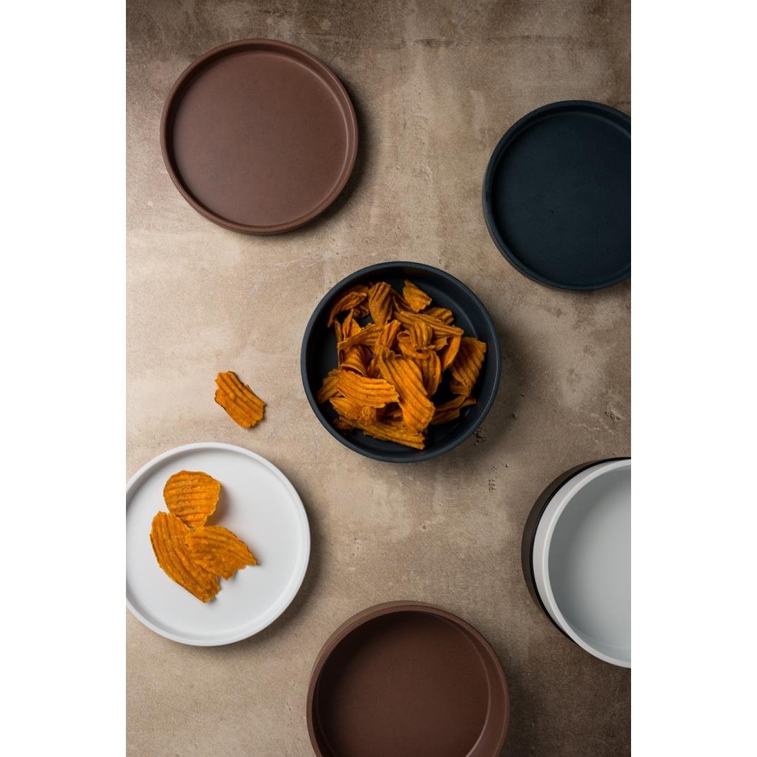 Steelite Cali White Stack Bowls 159mm Dia 48mm H 590ml (6 Pack) (Direct)