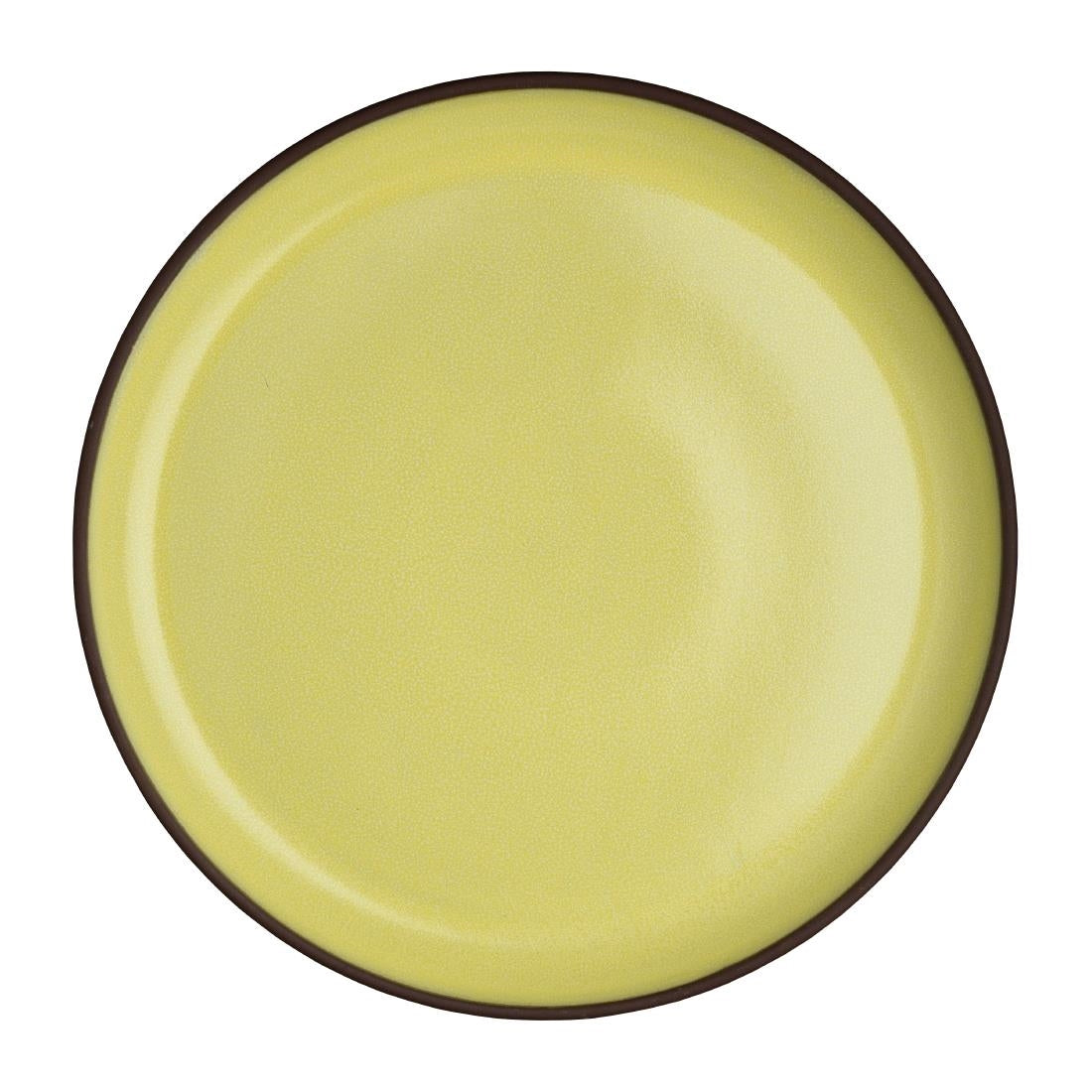 Maham Studio Spice Saffron Plates 240mm (12 Pack)