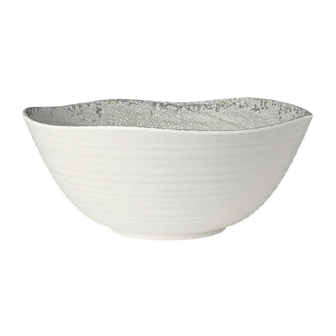 Steelite Pompeii Stone Medium Round Bowls 286x 117mm (4 Pack)